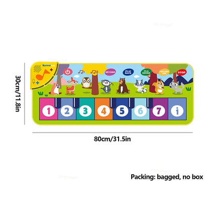 Piano Mat for Kids 80*30cm Toddler Birthday Gifts Music