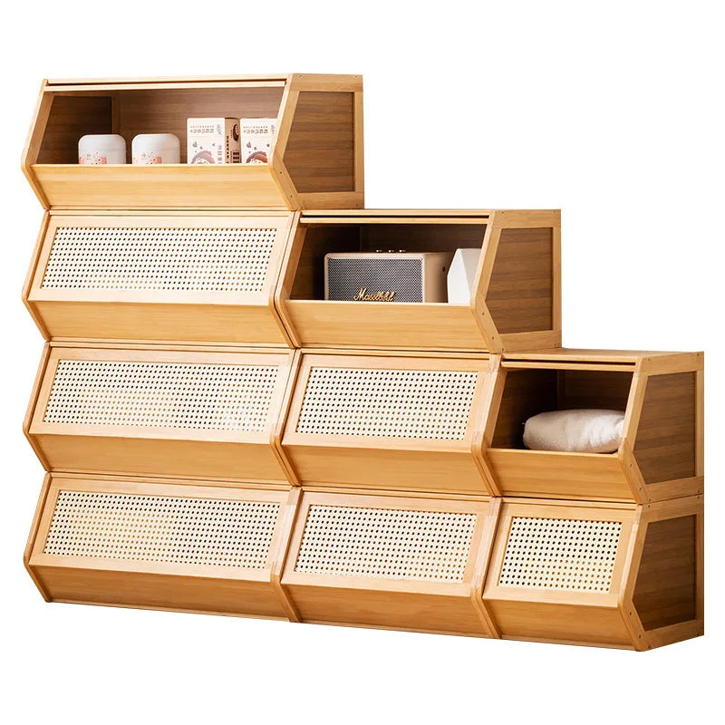 Modern Living Room Storage Cabinet Bookcase Display Cabinet Dresser Drawer Adjustable Shelves Doors Furniture Cabinet Home