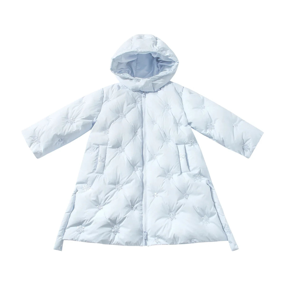 Winter Clothing 2025 Knee-length Down Cotton-padded Clothing Cold-proof Autumn and Winter Clothing
