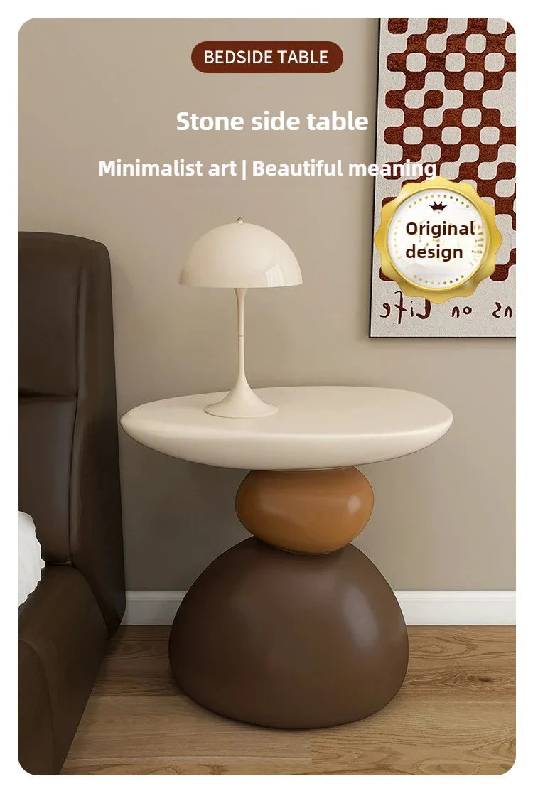 Modern Minimalist Floor-standing Furniture High-end Bedroom Bedside Table Home Coffee Table Nordic Furniture