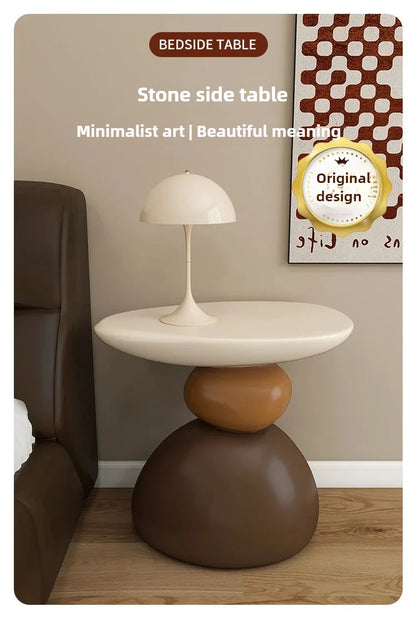 Modern Minimalist Floor-standing Furniture High-end Bedroom Bedside Table Home Coffee Table Nordic Furniture