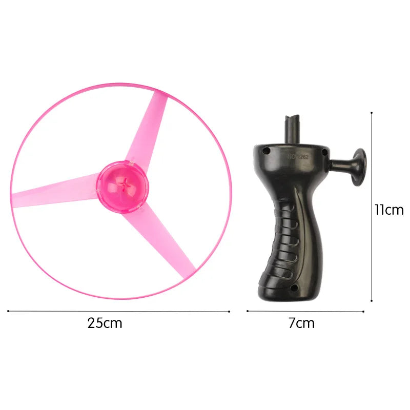 Kids Luminous Flying Disc Propeller Toys LED