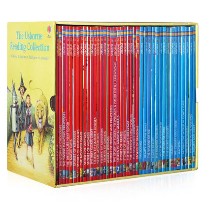 50 Books/Set Usborne My First Reading Library English Picture Books Baby Early Childhood Words Learning Gift For Kids learn