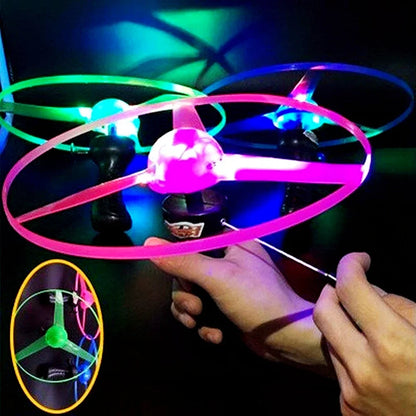 Kids Luminous Flying Disc Propeller Toys LED