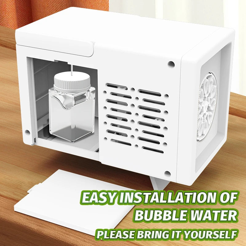 10 hole fully automatic bubble blowing handheld machine