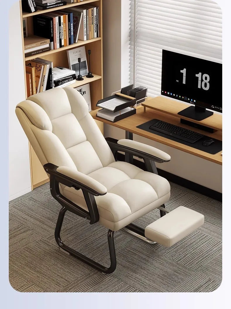 Office  Computer  Comfortable sedentary home seat Reclining lunch break Bow  Desk back  Dormitory