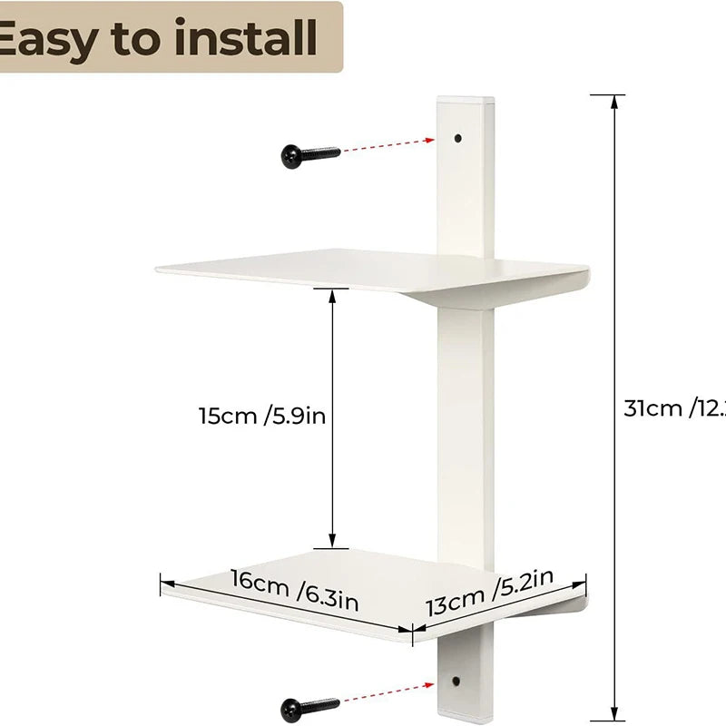 Wall Bookcases Furniture Bookcase Shelves Modern Metal Multifunction Organizers Bookshelf Creative Design