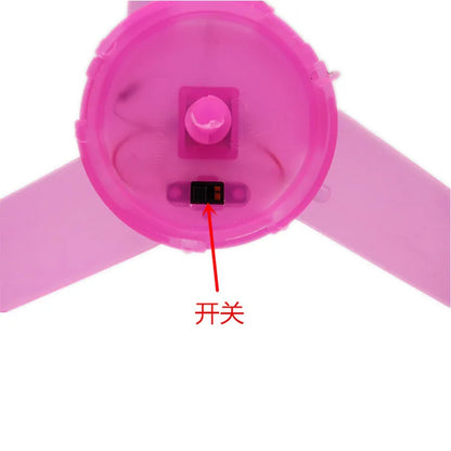 Kids Luminous Flying Disc Propeller Toys LED
