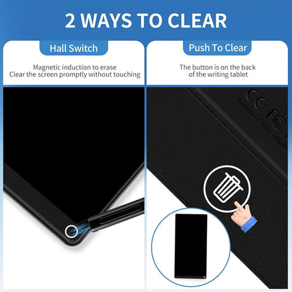 6.5" Full Screen LCD Writing Tablet, Portable Digital Notepad, Lightweight Pocket Design, Ideal For Creative Sketching Drafting