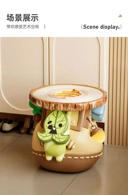 Coffee Table Acorn Lamp Living Room TV Cabinet Sofa Coffee Table Decoration Mesas De Centro Para Sala
