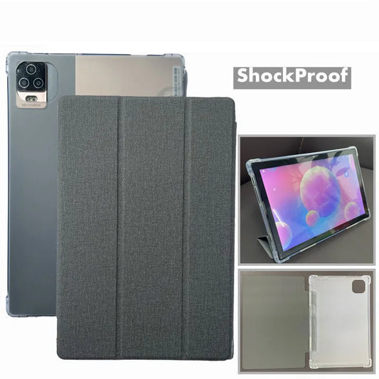 10.1'' Universal Case For 10 10.1 inch Android Tablet PC Transparent TPU Soft Silicone Protective Case Tablets Protective Cover
