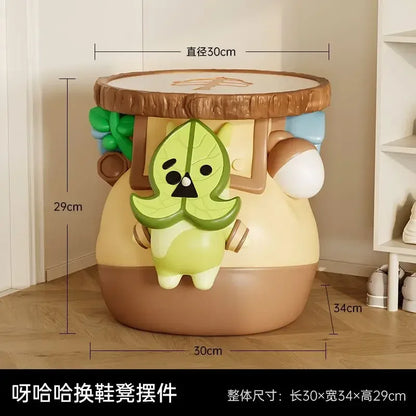Coffee Table Acorn Lamp Living Room TV Cabinet Sofa Coffee Table Decoration Mesas De Centro Para Sala