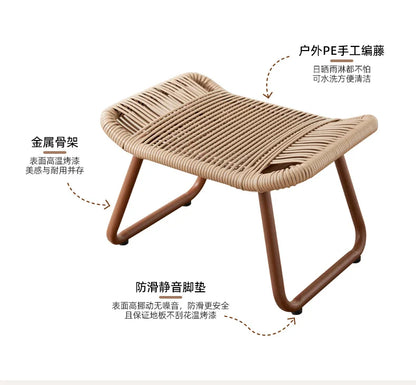 Footrest Stool Ottoman Pedal Leg Support Changing Seat Sofa Shoe Bench Entryway