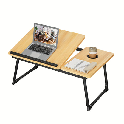 Tray table, notebook computer and writing table, notebook computer bed support