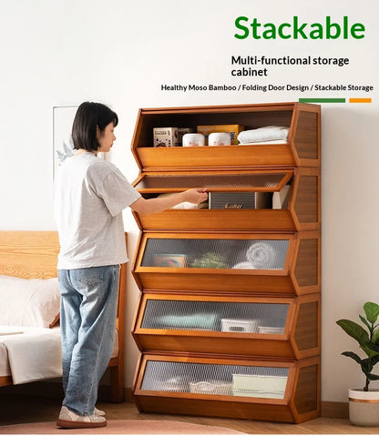 Modern Living Room Storage Cabinet Bookcase Display Cabinet Dresser Drawer Adjustable Shelves Doors Furniture Cabinet Home