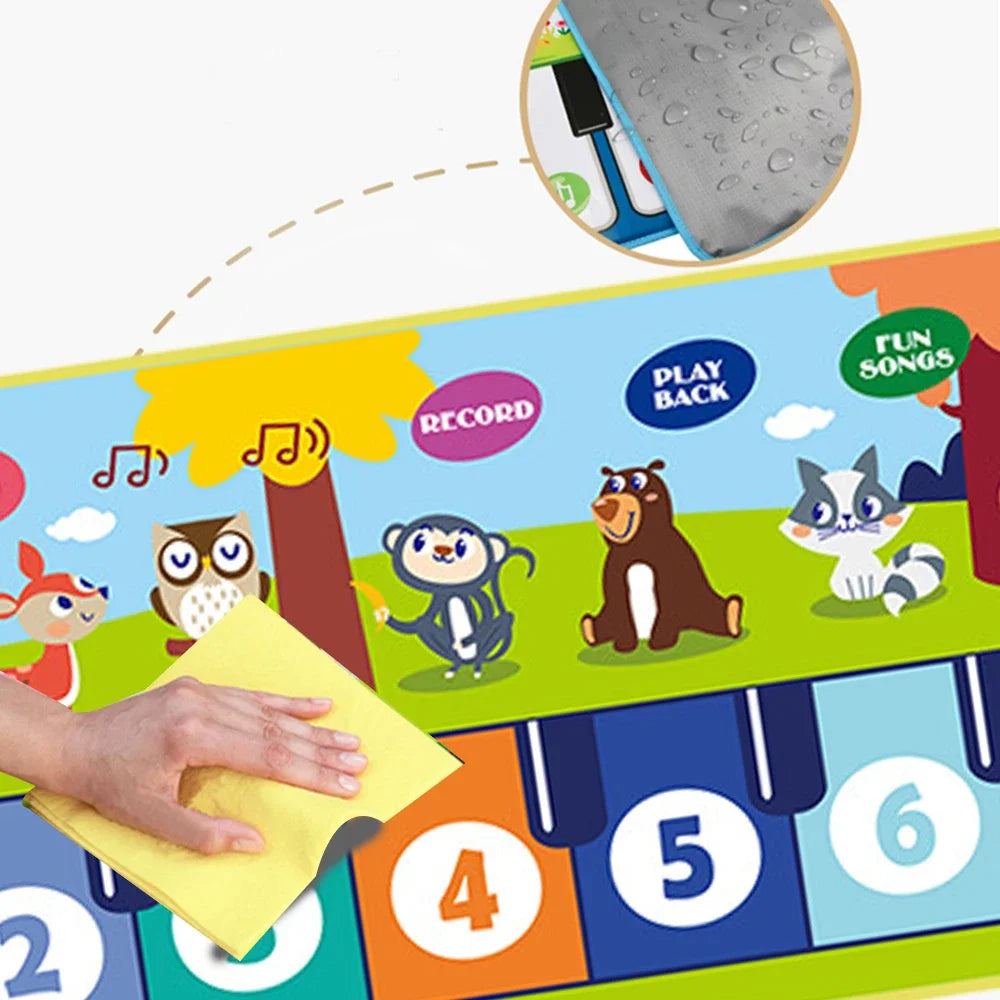 Piano Mat for Kids 80*30cm Toddler Birthday Gifts Music