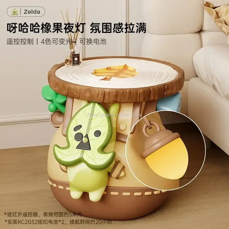 Coffee Table Acorn Lamp Living Room TV Cabinet Sofa Coffee Table Decoration Mesas De Centro Para Sala