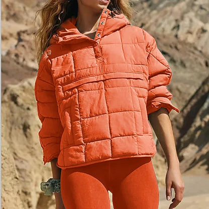 Winter Coat Women Casual Hoodies Jackets For Women Fashion Pocket Warm Long Sleeve Outerwear 2023