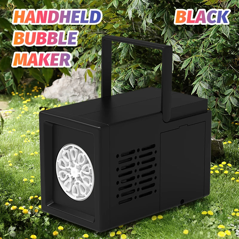 10 hole fully automatic bubble blowing handheld machine