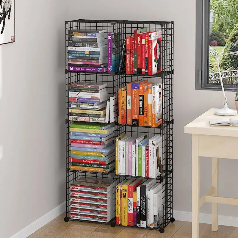 Furniture Floating Bookshelf Bookcase For Books Home Storage Toy Desk Organization Room Shelves Mobile Library