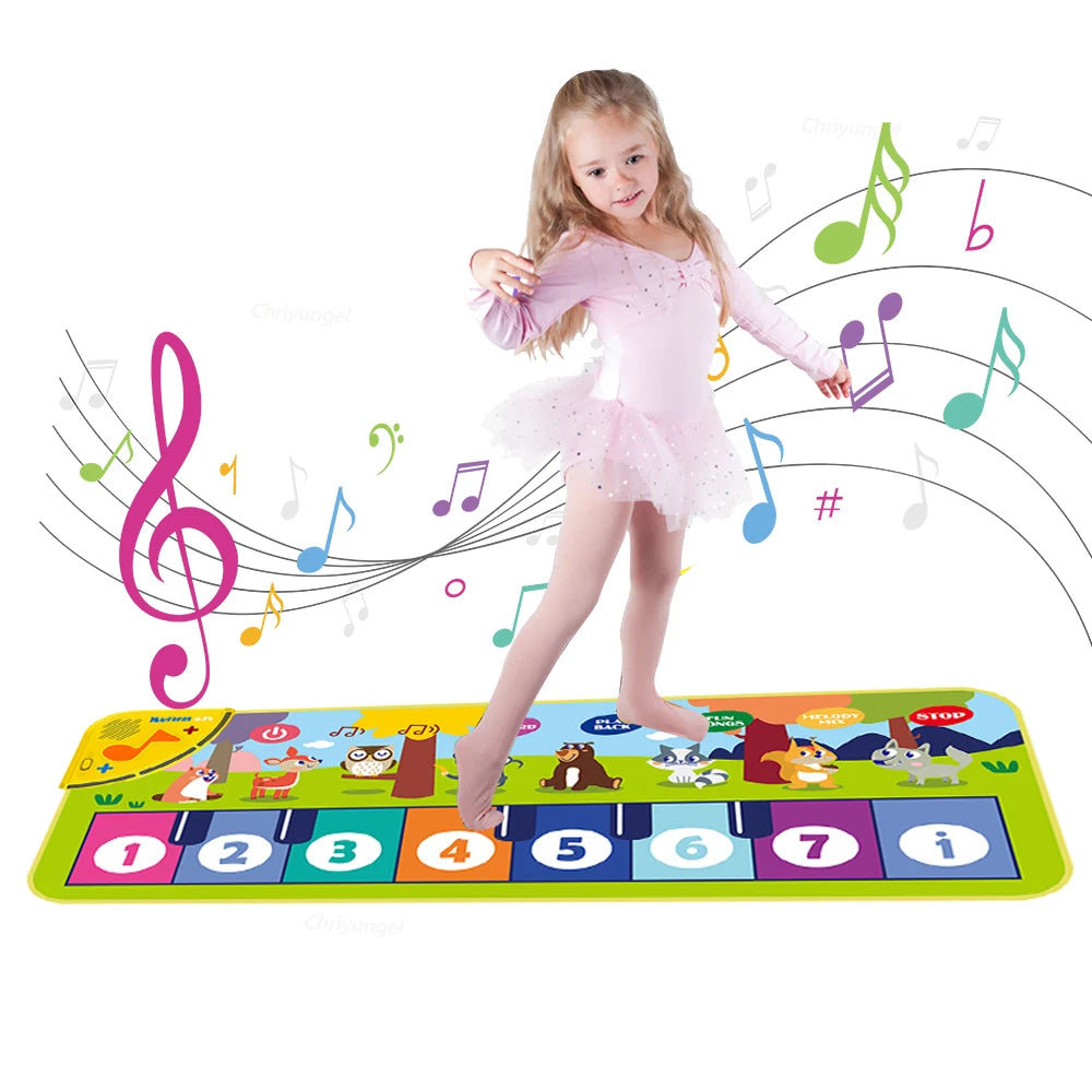Piano Mat for Kids 80*30cm Toddler Birthday Gifts Music