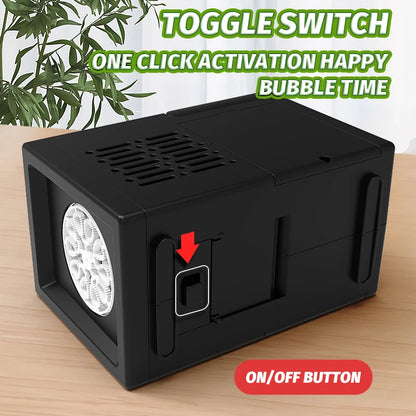 10 hole fully automatic bubble blowing handheld machine