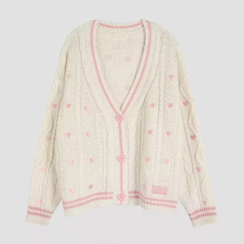 Cardigan For women Bird Embroidery Special Knit 1989 taylor Cardigan Slouchy Style Vintage Sweater