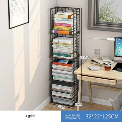 Furniture Floating Bookshelf Bookcase For Books Home Storage Toy Desk Organization Room Shelves Mobile Library