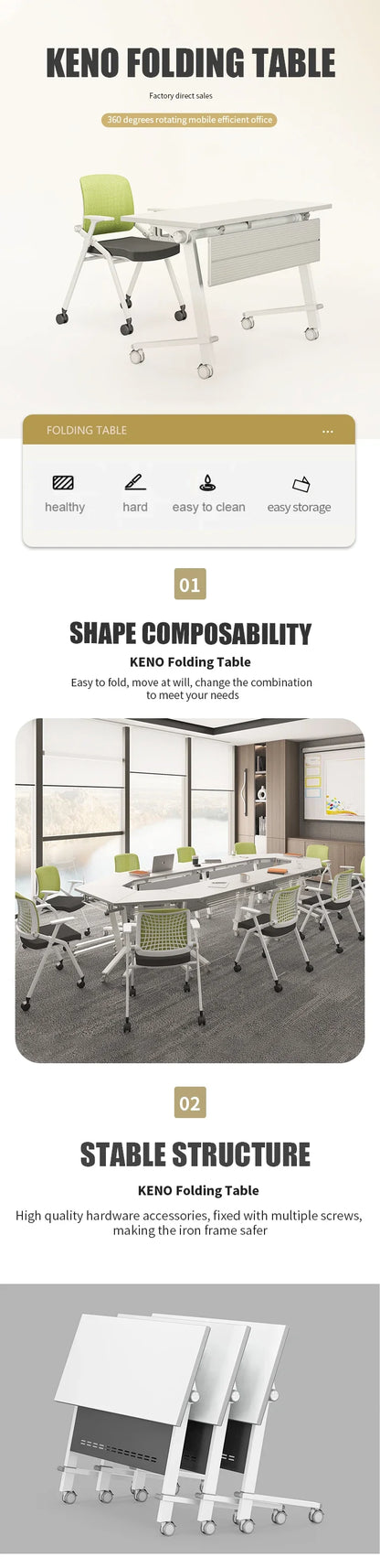 Furniture Fold Or Convertible Reading Education Study Table Desk For Children Students