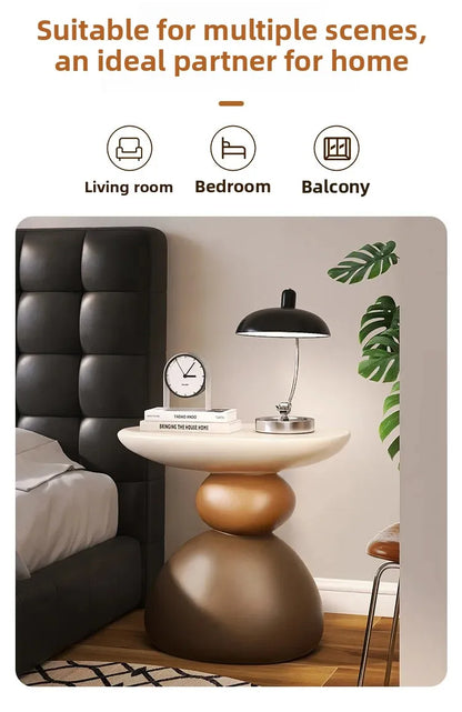 Modern Minimalist Floor-standing Furniture High-end Bedroom Bedside Table Home Coffee Table Nordic Furniture