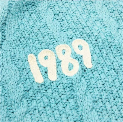 Cardigan For women Bird Embroidery Special Knit 1989 taylor Cardigan Slouchy Style Vintage Sweater