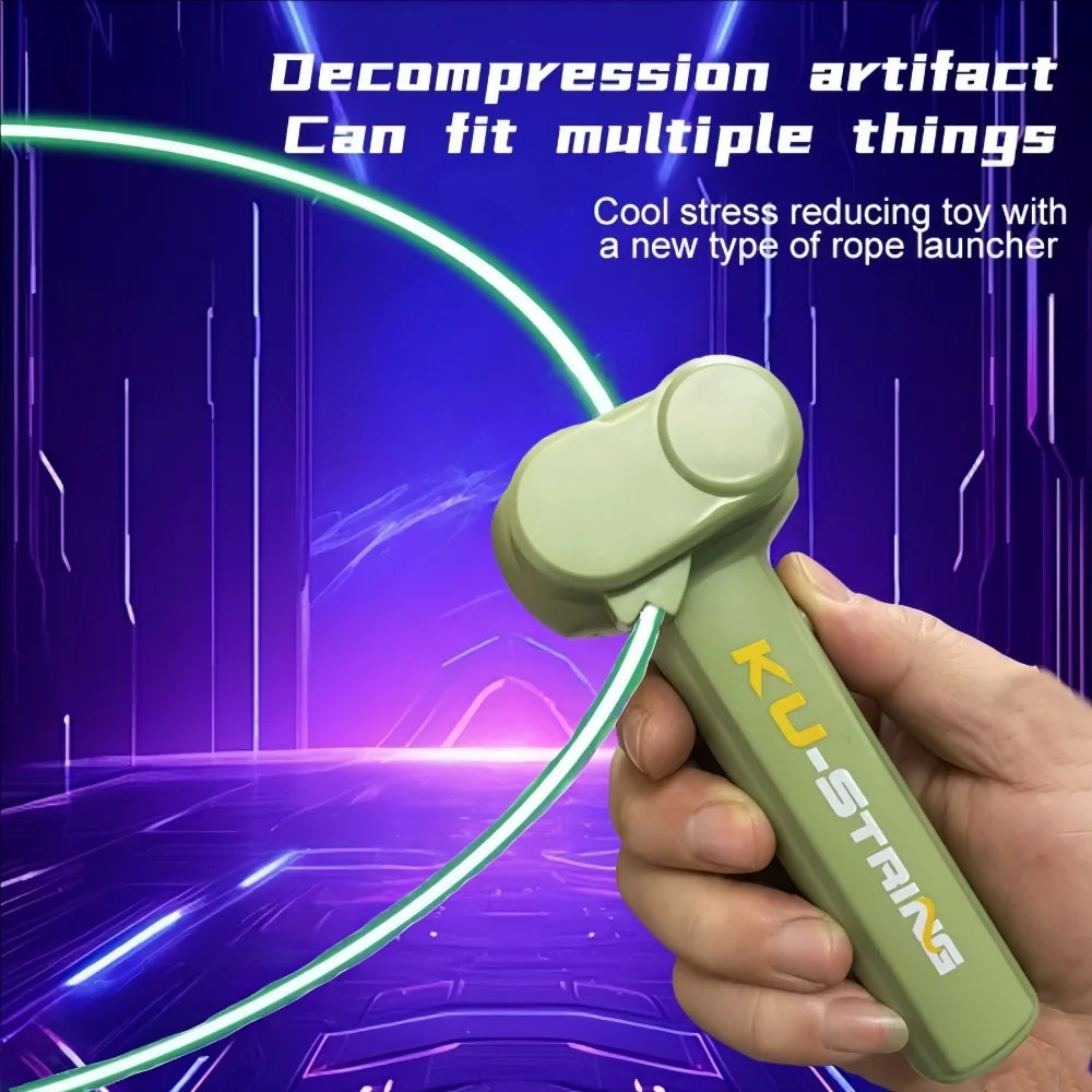 Glow-in-the-dark fun electric rope