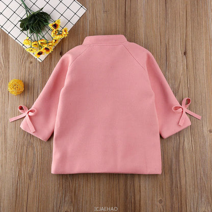 Fashion Girls Thick Winter Coat New European Style Long Jacket Warm Kids Cold Weather Apparel Outerwear Toddler Girl Clothes