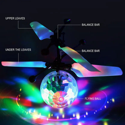 Unique Toy Gesture-controlled Colorful Luminous Crystal Ball
