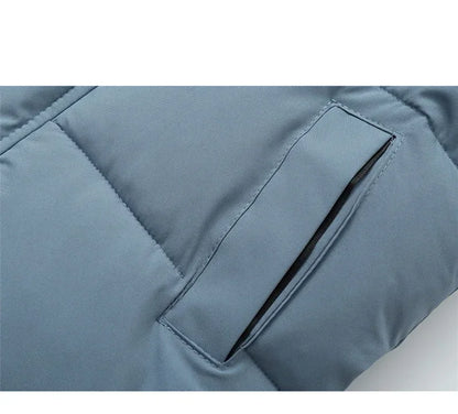 Children Down Outerwear Winter Kids Clothes Boys Girls Cotton-Padded Parka Coats Thicken Warm Long Jackets