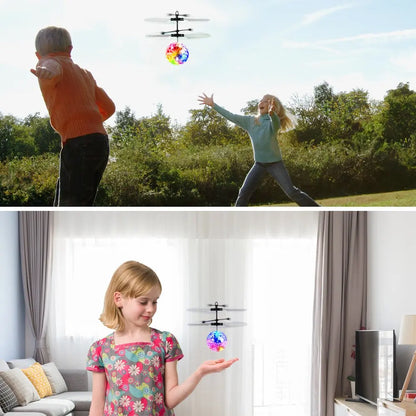 Unique Toy Gesture-controlled Colorful Luminous Crystal Ball