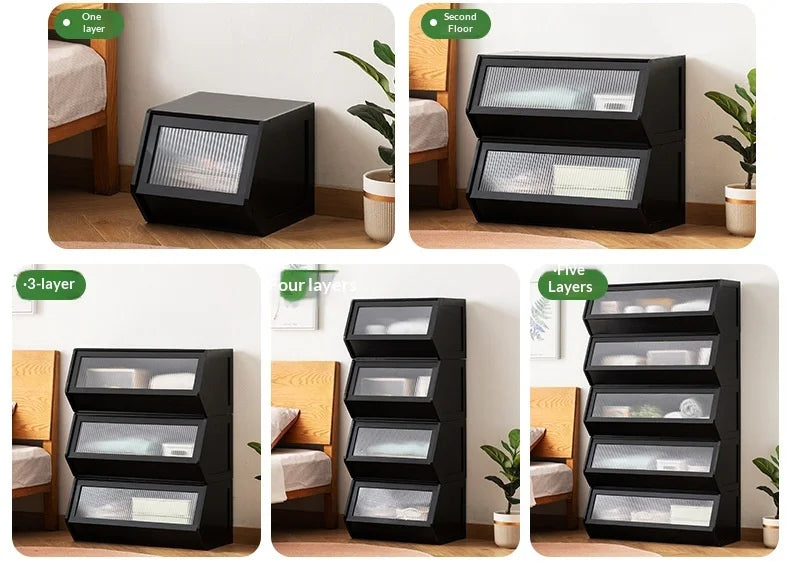 Modern Living Room Storage Cabinet Bookcase Display Cabinet Dresser Drawer Adjustable Shelves Doors Furniture Cabinet Home