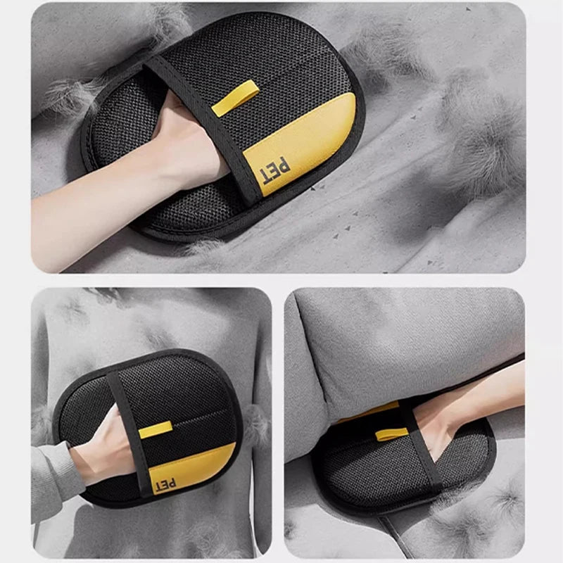 Pet Hair Cleaning And Collection Gloves Pet Double-sided Multi-functional Beauty Glove Tool Reduce The Pressure Of Pet Ownership