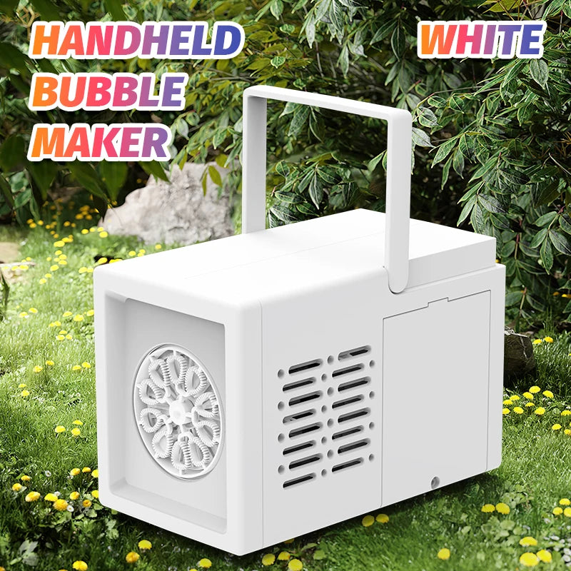 10 hole fully automatic bubble blowing handheld machine