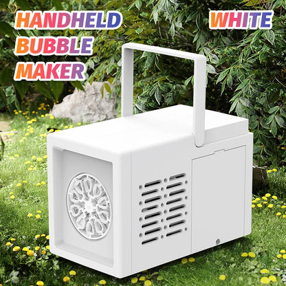 10 hole fully automatic bubble blowing handheld machine