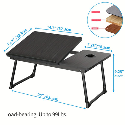 Tray table, notebook computer and writing table, notebook computer bed support