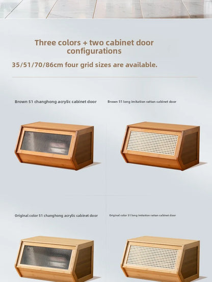 Bucket cabinet, storage cabinet, bedroom, living room, bookshelf, toys, snacks, storage and sorting cabinet can be stacked