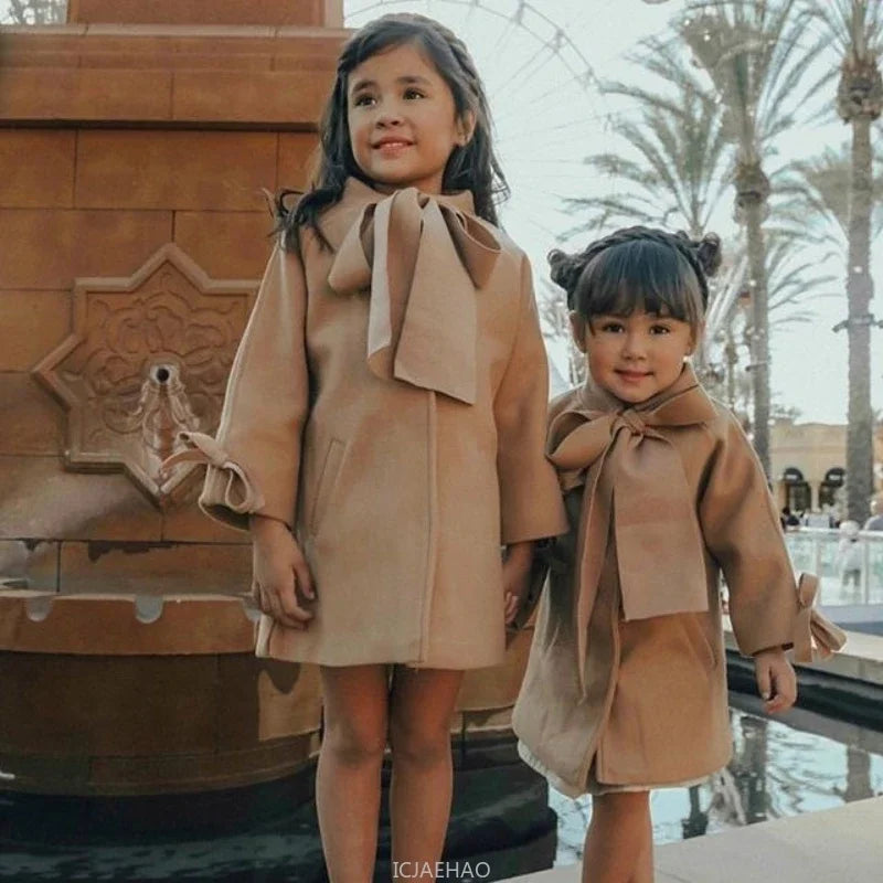 Fashion Girls Thick Winter Coat New European Style Long Jacket Warm Kids Cold Weather Apparel Outerwear Toddler Girl Clothes