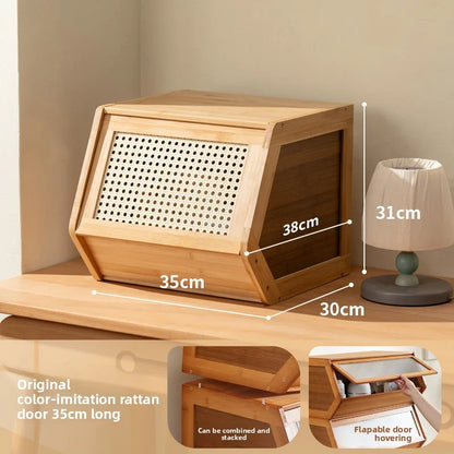 Bucket cabinet, storage cabinet, bedroom, living room, bookshelf, toys, snacks, storage and sorting cabinet can be stacked