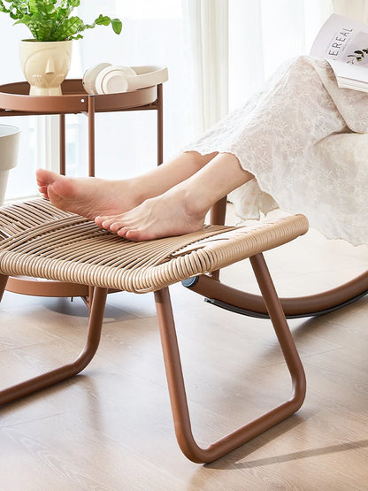 Footrest Stool Ottoman Pedal Leg Support Changing Seat Sofa Shoe Bench Entryway