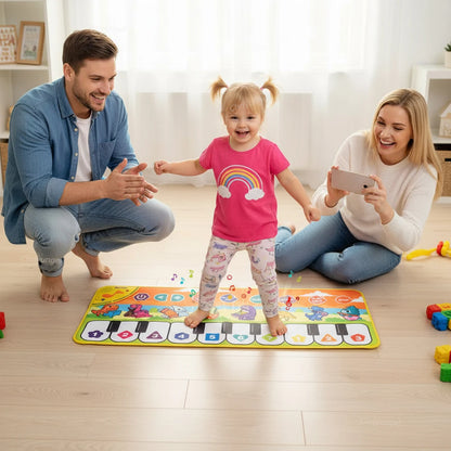 Piano Mat for Kids 80*30cm Toddler Birthday Gifts Music