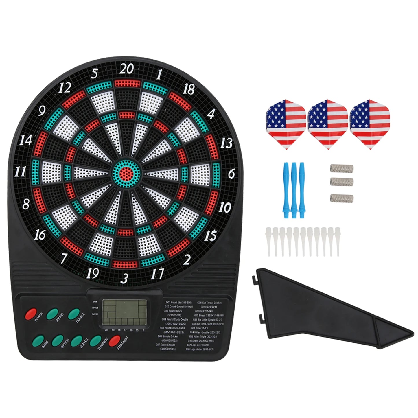 Electronic soft board dart