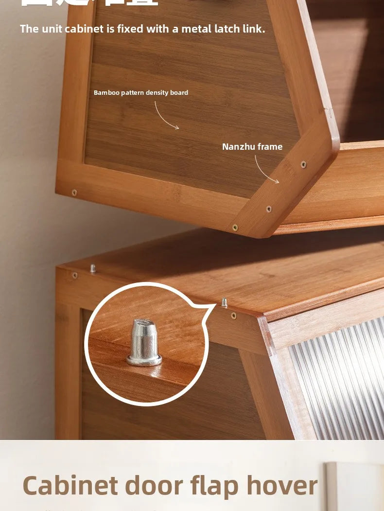 Bucket cabinet, storage cabinet, bedroom, living room, bookshelf, toys, snacks, storage and sorting cabinet can be stacked