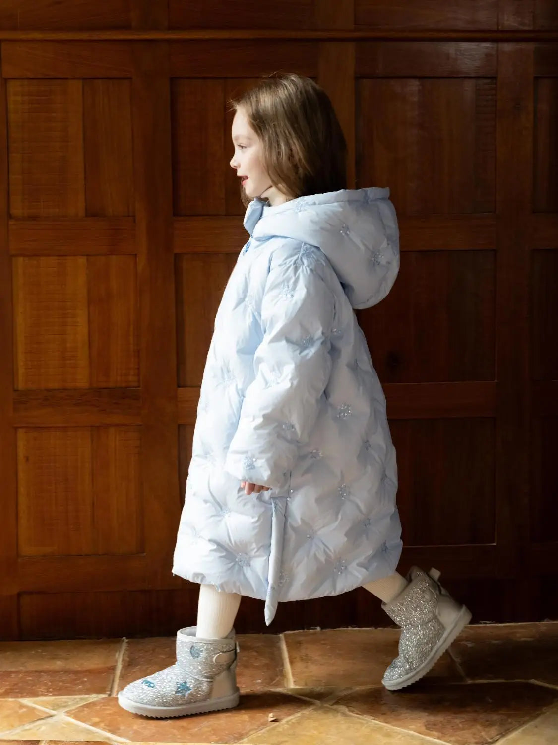 Winter Clothing 2025 Knee-length Down Cotton-padded Clothing Cold-proof Autumn and Winter Clothing