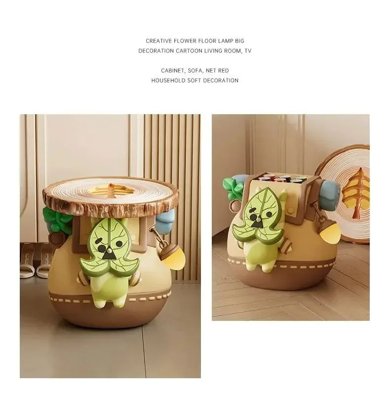 Coffee Table Acorn Lamp Living Room TV Cabinet Sofa Coffee Table Decoration Mesas De Centro Para Sala
